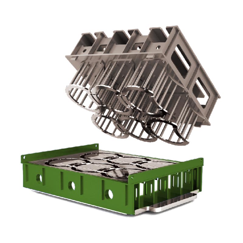 แม่พิมพ์อิฐคอนกรีตแนวนอน